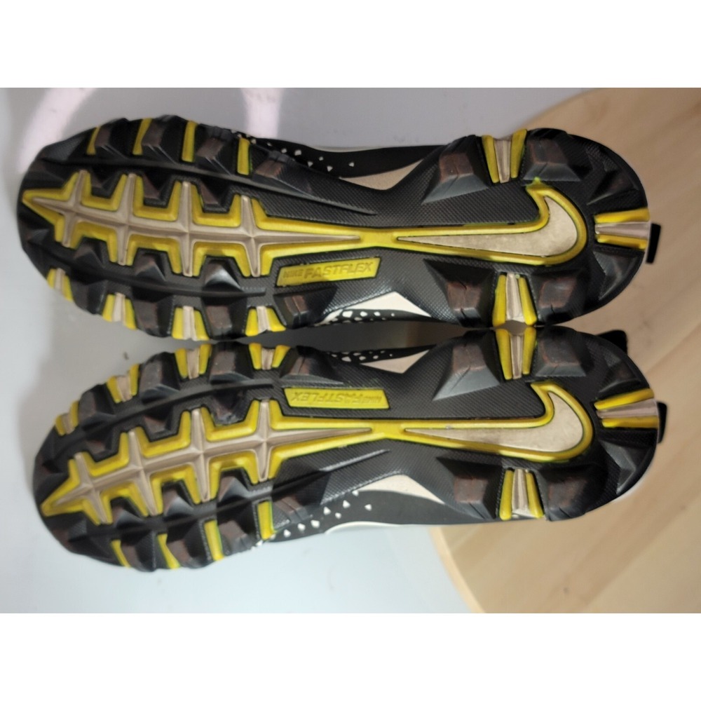 Nike Force Savage Shark Black White Men's Size 8 880109-001 - Picture 7 of 9